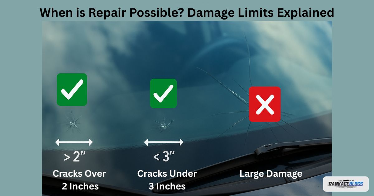 Damage assessment guide for Eco-Friendly Auto Glass Repair and Recycling.